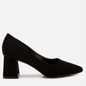 Charles By Charles David Elegant Black Block Heel Pumps - New With Defect